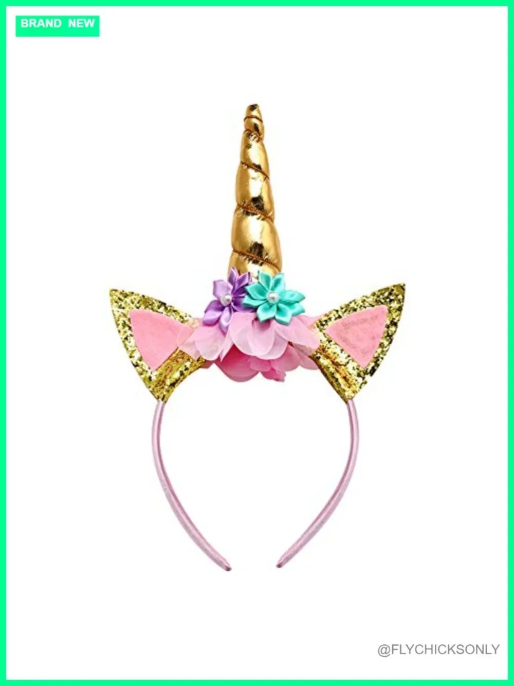 Girls Sequin Unicorn Tutu Dress with Headband Birthday Party Costume Sizes 1-10Y